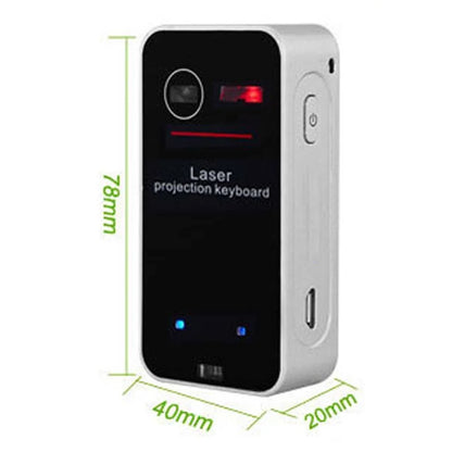 Wireless Bluetooth Laser Keyboard Portable Virtual Projection Keyboard for Android Smart Phone Tablet PC Notebook Dropshipping