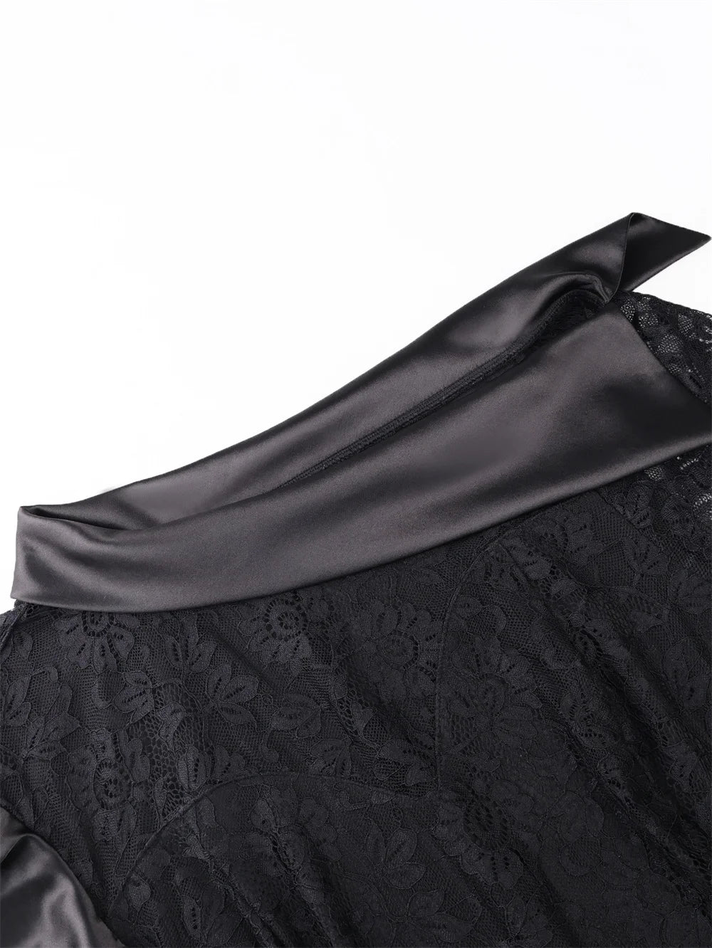 Slergiri Plus Size Black Lace Rhinestone Belt Mermaid Hem Dress Women Elegant Evening Party Gown Ladies Bodycon Long Dresses