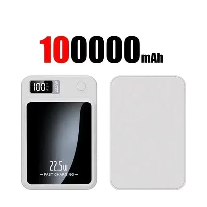 Lenovo Magnetic Power Bank 50000mAh Wireless Charger Super Fast Charging for Magsafe External Battery For iPhone 17/16/15/14/13