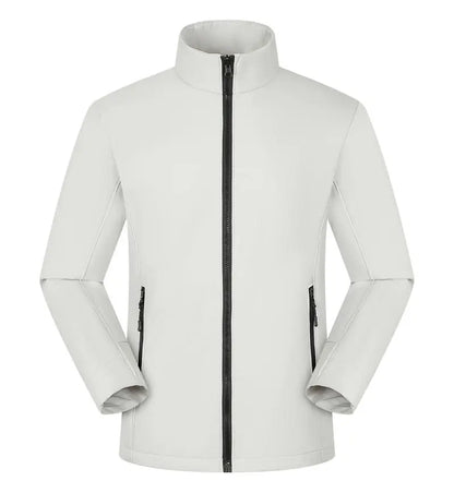 customized logo Men's Tactical Jackets Softshell Lightweight Coats with Pockets Water Resistant Outdoor Hiking couple top C2407