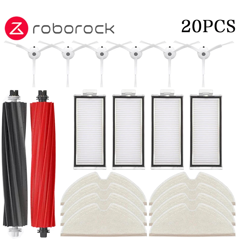Reservdelar till Roborock Q8 Max & Q5 Pro – Börstar, Filter, Mopp & Dammpåsar