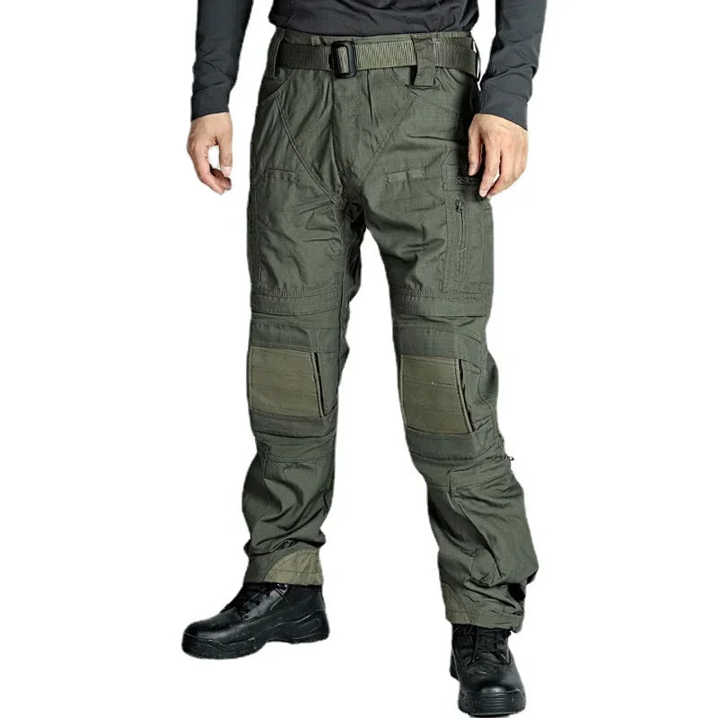 New Tactical Pants Hiking Cargo Pants Work Clothes Outdoor Uniform Camouflage Multi Pockets Tactical Clothes Climbing