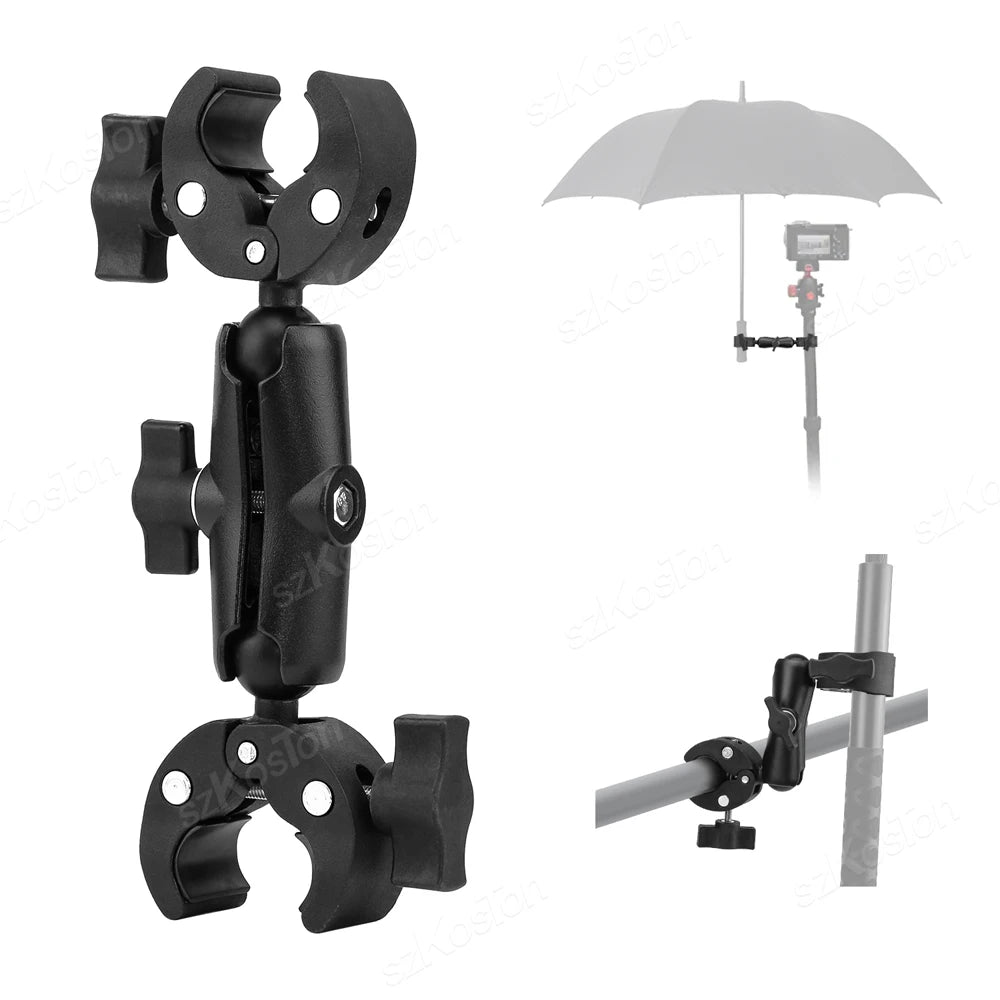 For Insta 360 X5 X4 X3 GO 3S Motorcycle Bicycle Clip Bracket for GoPro 13 12 11 DJI Action 6 Bike Selfie Stick Camera Accessory