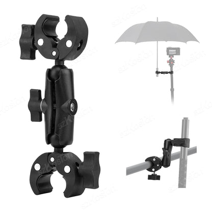 For Insta 360 X5 X4 X3 GO 3S Motorcycle Bicycle Clip Bracket for GoPro 13 12 11 DJI Action 6 Bike Selfie Stick Camera Accessory