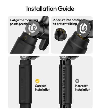 Ulanzi TA10 43cm Magic Articulating Arm with 1/4" 3/8" Screw Hole Mount NATO 3 Section for DSLR Monitor Light Camera Accessories