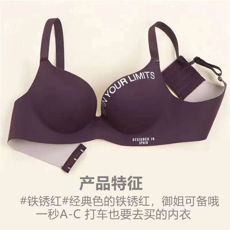 Dam Sömlös Blomtryckt BH – Push-up Trådlös Samlande Bralette 2026, 8 Färger S–XXL