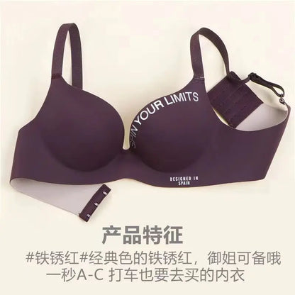 Dam Sömlös Blomtryckt BH – Push-up Trådlös Samlande Bralette 2026, 8 Färger S–XXL