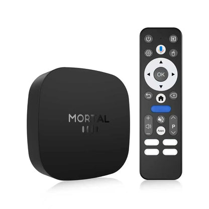 2026 T1+ Android 16 Smart TV Box Rockchip RK3518 WIFI6 BT 5.4 UI Interface 8K HD Media Player Voice Assistant Set Top Box IPTV