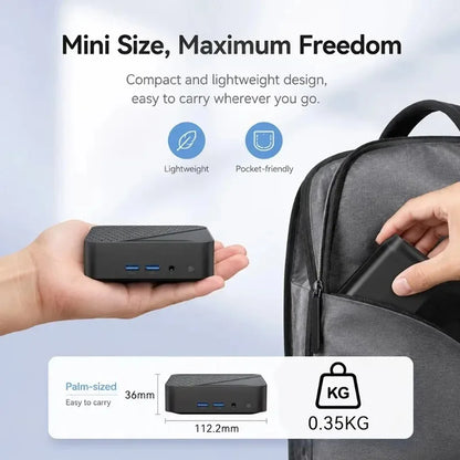 Intel i9 10980HK Mini PC New Portable High-Performance USB 3.0 16GB RAM DDR4 Wi-Fi6 high-frequency memory