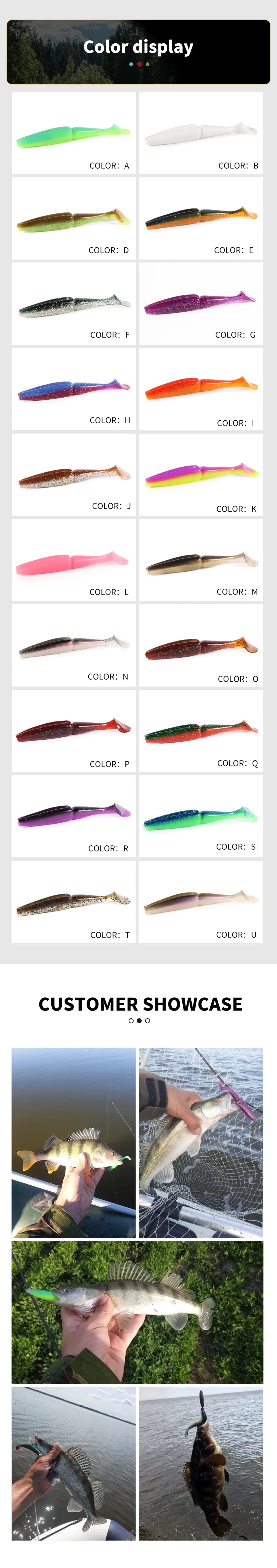 Supercontinent Hot Fishing Lure Soft Bait Professional Lure Crazy Quality Carp Artificial Wobblers