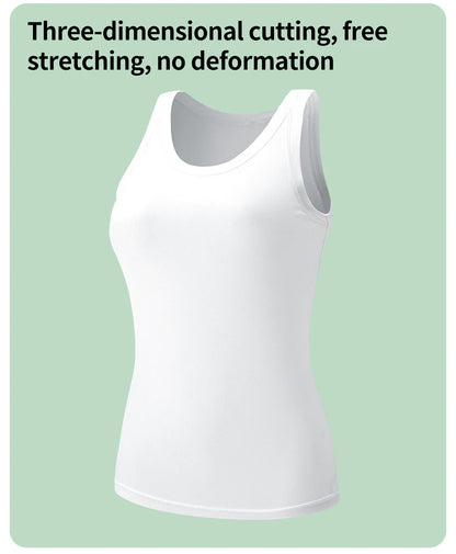 1/3 Pieces Four Seasons Thin Ladies Solid Color Joker Camisole Young Women Plus Size Comfortable and Sexy T-shirt Shirt Casual