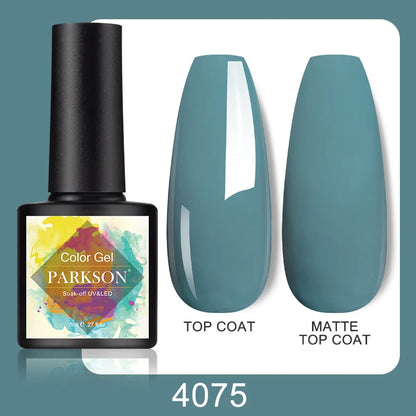 Parkson No Wipe Top Base Coat Nail Gel polish Design Enhancer Varnish Semi Permanent Soak Off UV LED Nail Art Tool