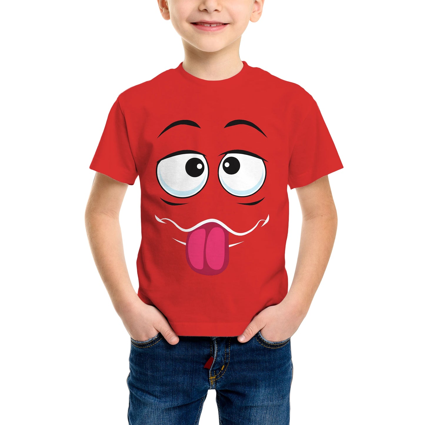 Casual Game Pattern Children's T-Shirt Boy Tops Baby Summer Short Sleeve Clothes Kids 3-12 Years Tees Novelty Children T-Shirt