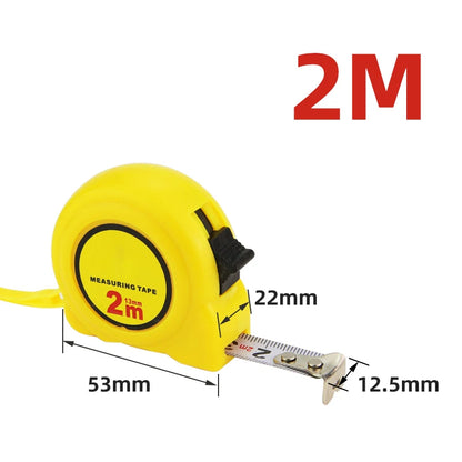 Tooleye måttband i stål, 2, 3 eller 5 meter