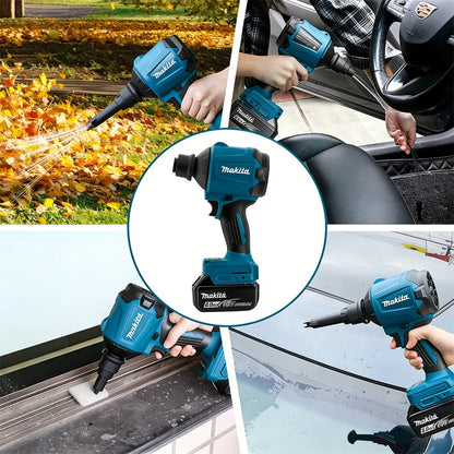Makita BL1860B 18V 6Ah 6000mAh uppladdningsbart batteri och DAS180 18V blåsmaskin