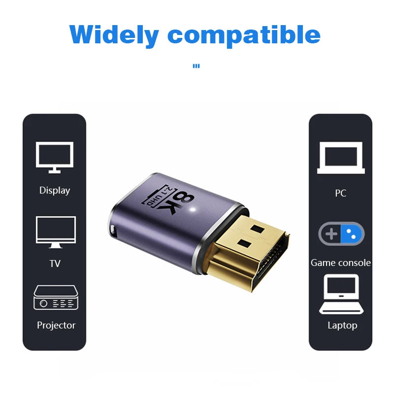 HDMI-förlängningsadapter hona till hona – 4K och 1080p