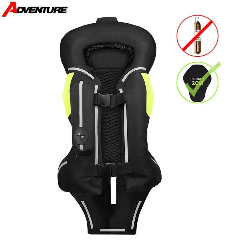 Motorcycle Airbag Vest Motorcycle Jacket Safty Life Jacket Moto Air Bag Vest Motocross Riding CE Airbag Reflective Safety Vest