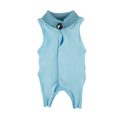 Soft Cat Recovery Vest Anti Licking Kitten Surgery Suit Pet Sterilization Jumpsuit Comfortable Weaning Clothes for Daily Care
