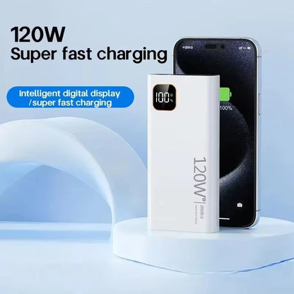 Redmi 500000mAh Large Capacity Power Bank Portable 120W Super Fast Charging External Battery Charger Powerbank For iPhone Xiaomi