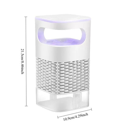 USB Mosquito Trap Electric Silent Bug Zapper Upgraded Inhalation Fly Killer with UV Light Indoor for Home Bedroom Office