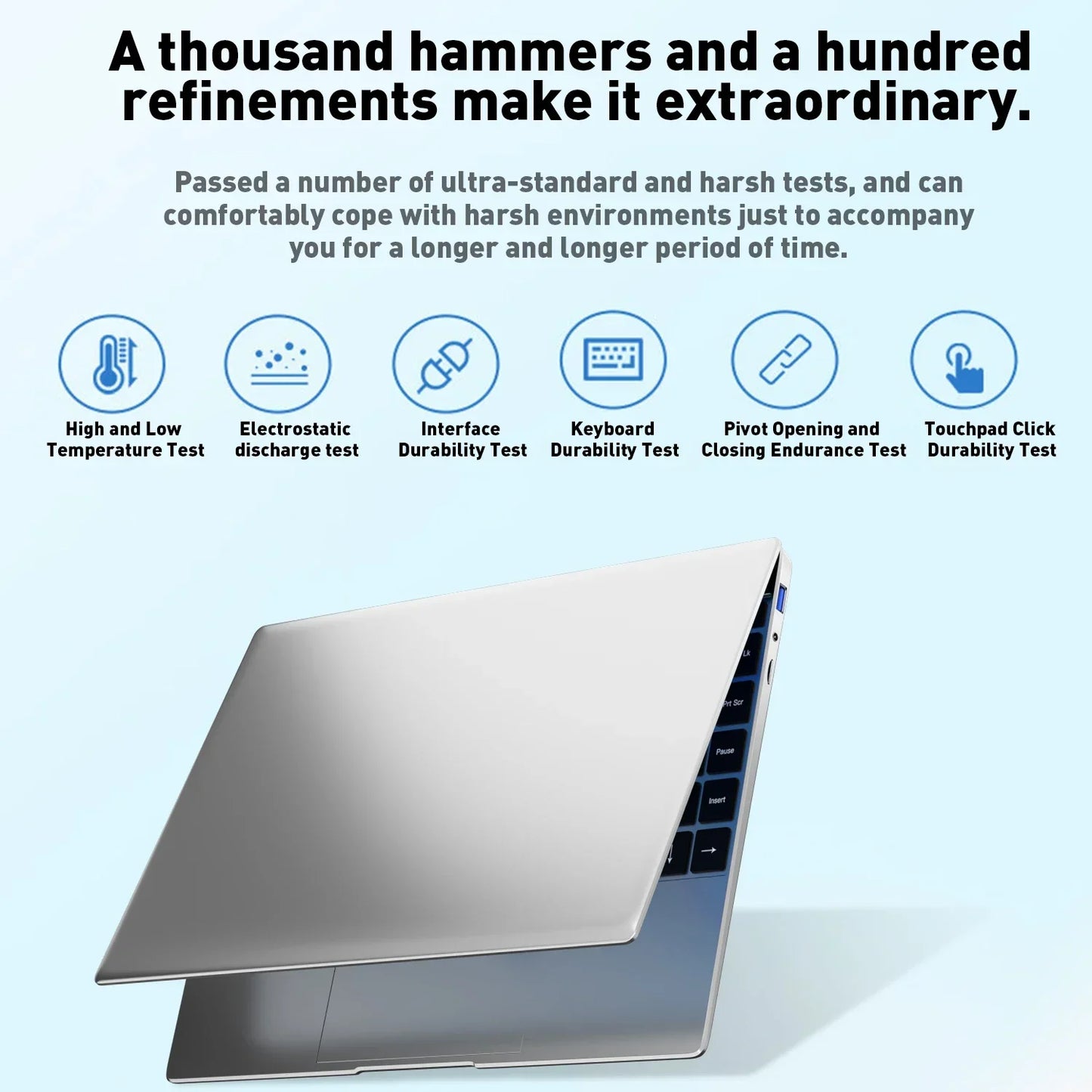 LenO 14,1" Ultratunn Gaming Laptop Intel Core i9-9900 16/32GB RAM Upp till 2TB SSD – Windows 11 Pro Kontor Studier Metallram