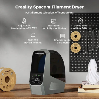Creality Space Pi filamenttork med pekskärm – 45–70 °C och timer