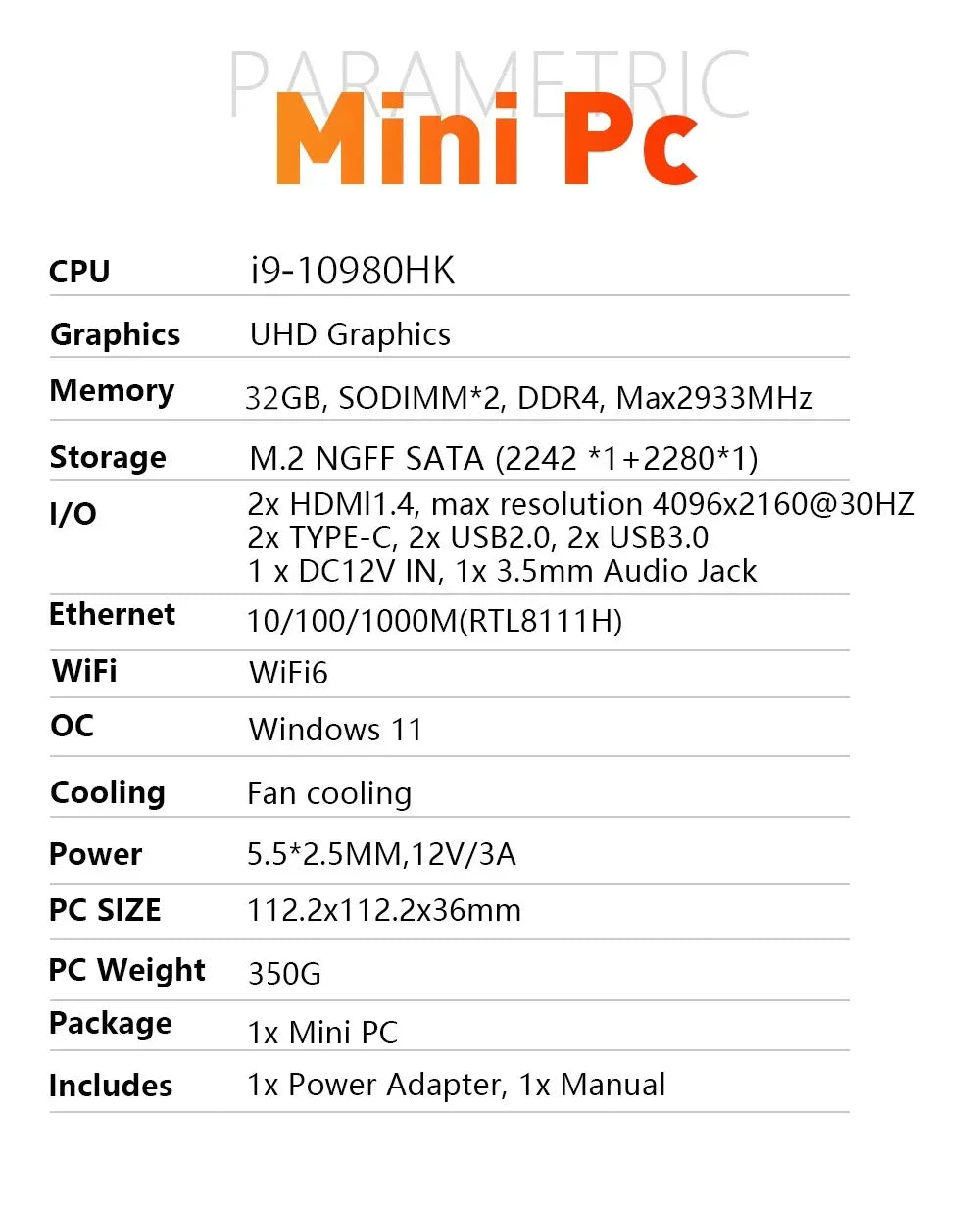 Kompakt Gaming Notebook Intel Core i9-10980HK 16/32GB RAM Upp till 2TB SSD – Win 11 Pro Triple 4K WiFi 6 BT5.2 Dubbel LAN Hemmakontor