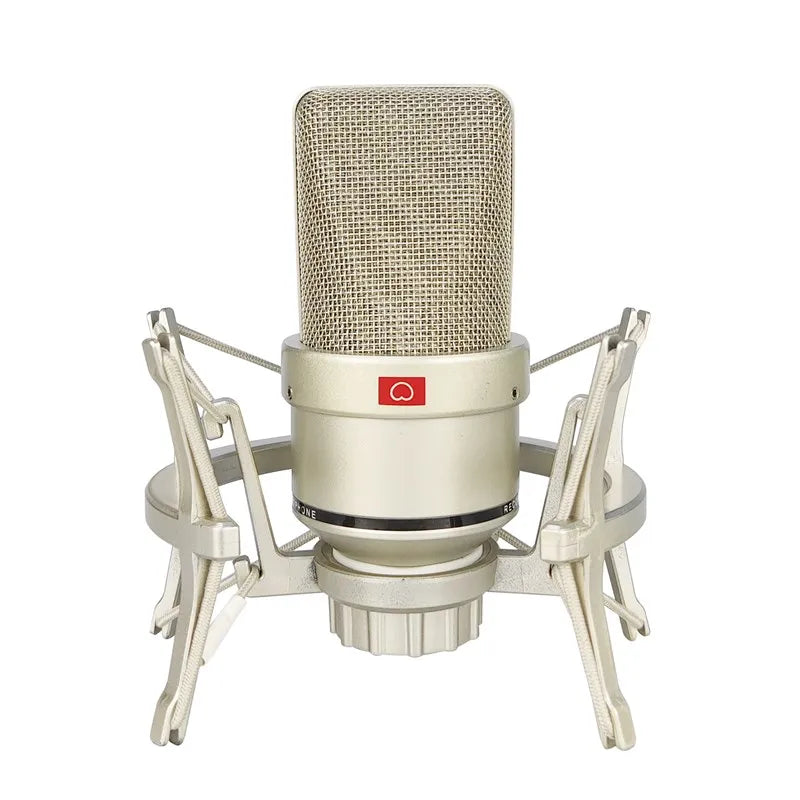 Professional Condenser Microphone Studio For PC Laptop Computer Mic Karaoke Singing Streaming Wired Mikrofon Mike Sound Microphn