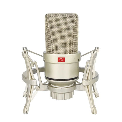 Professional Condenser Microphone Studio For PC Laptop Computer Mic Karaoke Singing Streaming Wired Mikrofon Mike Sound Microphn