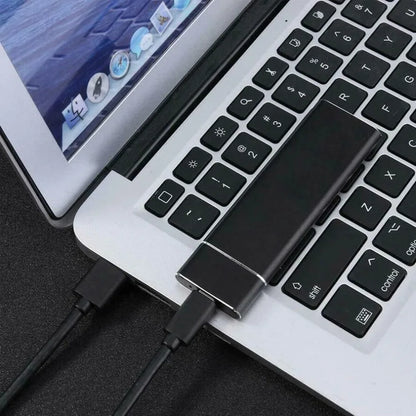 M.2 SSD Case M.2 HDD Enclosure Case Hard Drive Box B&M Keys External Hard Drive Box USB C Interface Support SATA & NGFF Protocol