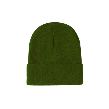 Anpassningsbar Stickad Mössa Brodyr Tryck – 25 Färger Akryl Unisex Vinter Volymrabatt 1–30+ Mössor Med/Utan Logotyp Profilkläder