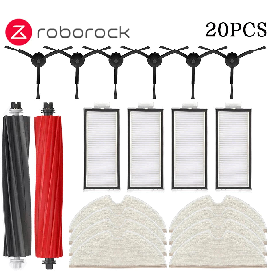 Reservdelar till Roborock Q8 Max & Q5 Pro – Börstar, Filter, Mopp & Dammpåsar