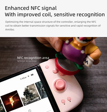 MOBAPAD M6 HD Gemini 2 Controller with Receive BLACK MYTH For Nintendo Switch OLED Joypad Hall Joystick Console NS OLED Gamepad