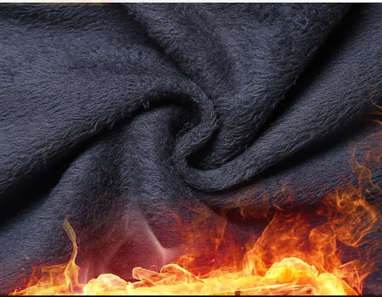 2026 Brand Brushed Jeans Winter Jeans Men Slim Fit Stretch Thick Velvet Pants Warm Jeans Casual Fleece Trousers Male