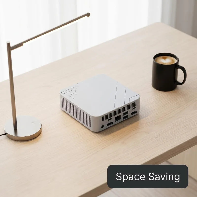 2026 NEW Portable Mini Computer Intel Core N150 with 1TB/2TB SSD, RAM, Versatile Ports for Gaming, Office Study.