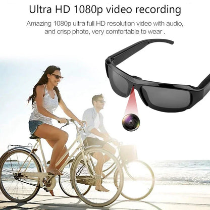 HD 1080P Mini Glasses Camera Portable Video Recorder Wearable Sunglasses Camera Outdoor Sports DV DVR Surveillance Camcorder