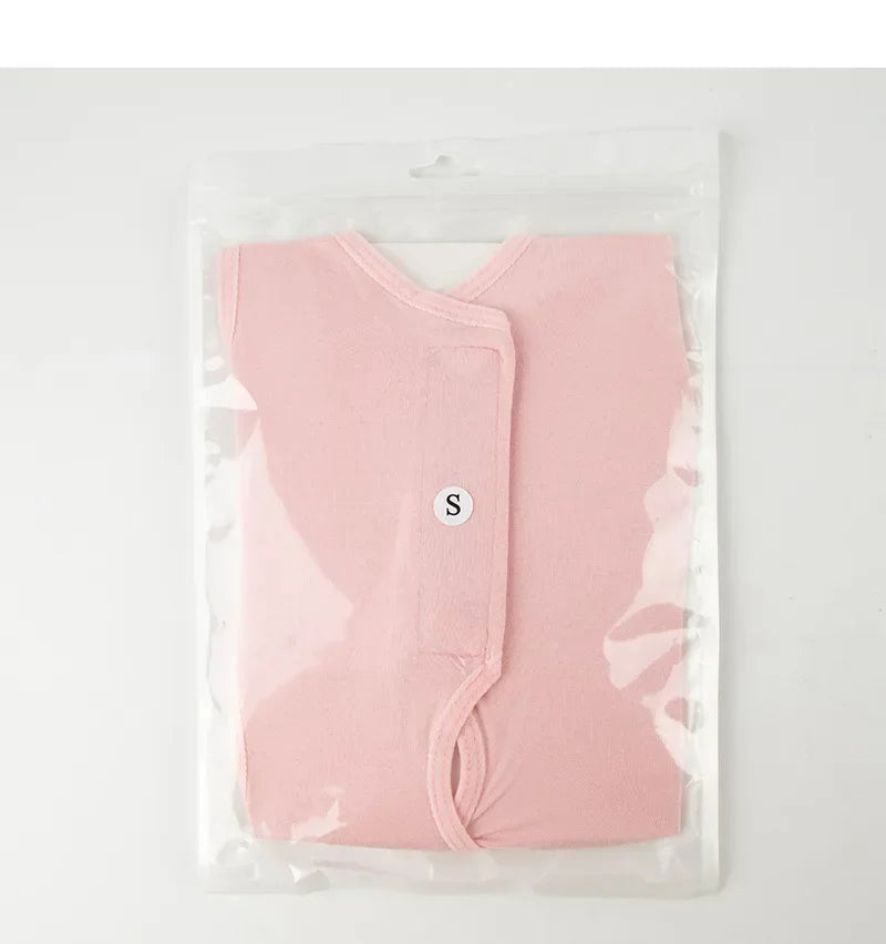 Soft Cat Recovery Vest Anti Licking Kitten Surgery Suit Pet Sterilization Jumpsuit Comfortable Weaning Clothes for Daily Care