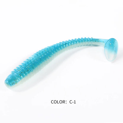 Supercontinent Impact Ring Shad Fishing Lure Soft 63mm 80mm 97mm Plastics Baits Swimbait Jigging Lure Artificial Baits