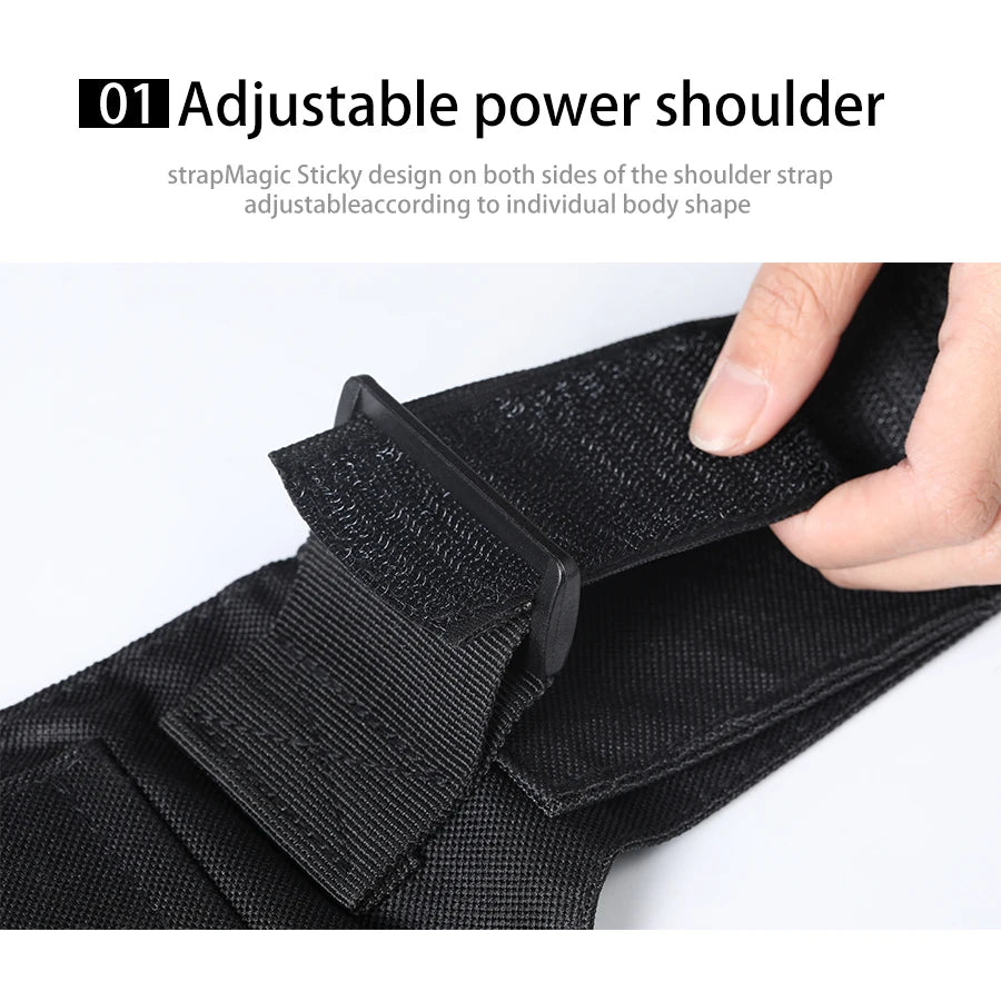 Adjustable outdoor vest lightweight vest with Magic Sticky waistband design, quick on and off, fits the body shape
