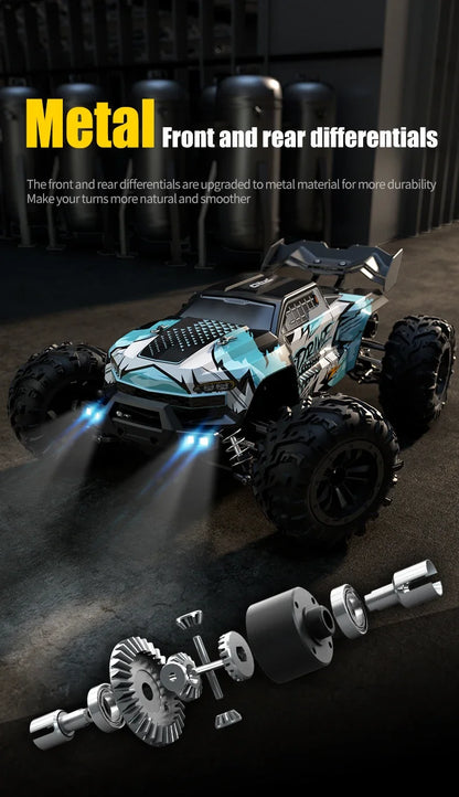 MJX VS RC Car SCY 16101 16102 PRO 4WD 70Km/h 1/16 High Speed Drift Monster Off-road Remote Control Vehicle Electric Crawler