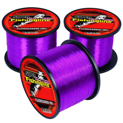 1000M-1093YDS Strong and Smooth Monofilament Fishing Line 5LB-42LB Fluorocarbon Coated Nylon for Freshwater and Saltwater Pesca