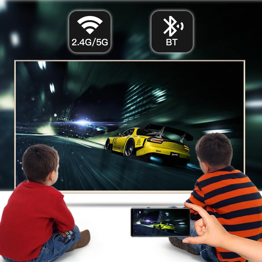 6K Android 10.0 TV BOX 4GB RAM 64GB ROM H616 Quad Core 2.4G/5G Wifi 6K Media Player Set Top Box