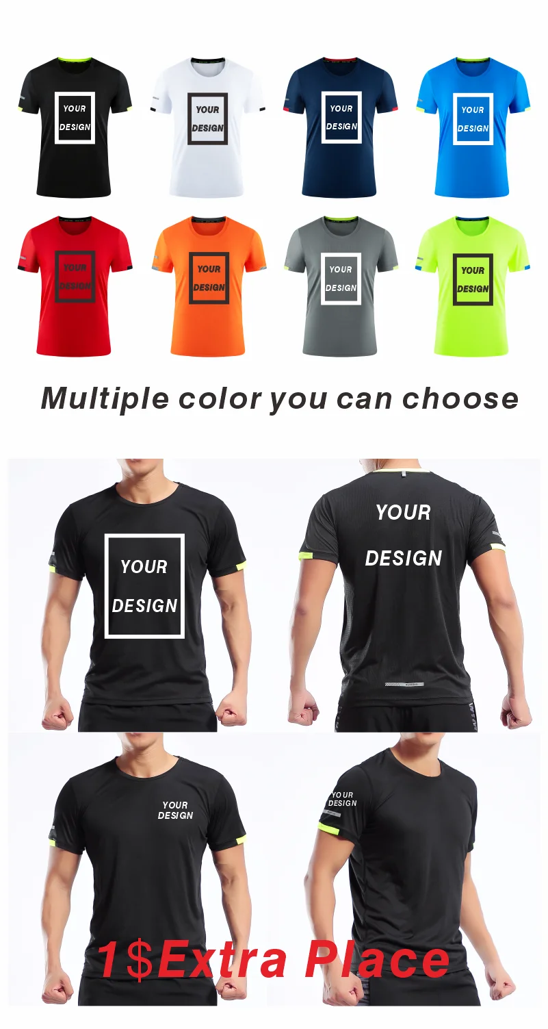 T-shirt Snabbtorkande Polyester – Eget Tryck & Brodyr | Sport & Reklamkläder