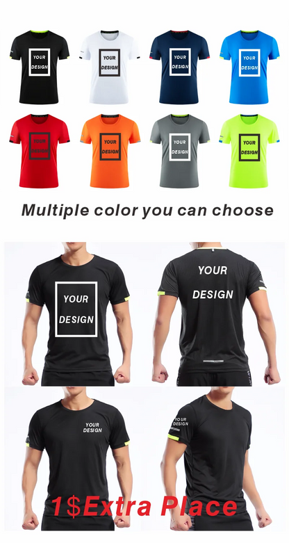 T-shirt Snabbtorkande Polyester – Eget Tryck & Brodyr | Sport & Reklamkläder