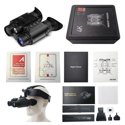Z9158 600m Night Vision Binoculars with 3500mAh Lithium-Ion Battery Adult Infrared Goggles for Hunting Night Fishing Forest Fire