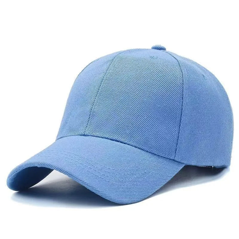 Custom Logo Diy Baseball Cap Unisex Adjustable Men Women Sport Trucker Hat Solid Color Personalized Print Hip Hop Dad Caps
