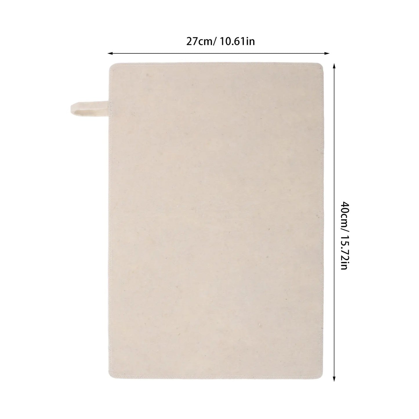 2Pcs Felt Sauna Mat Cushion Heat Insulation Hot Spring Bath Mat Sweat Absorbent Sauna Seat Cover for Spa Shower Room