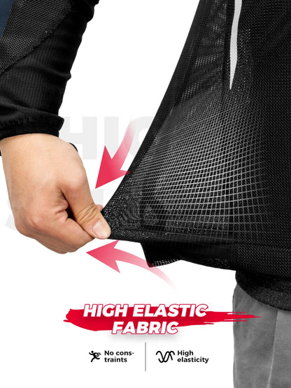 Motorcycle Riding Jacket Summer Breathable Men Women with 7Pcs Set CE Protective Gear Soft Mesh Body Protector Moto  Equipment