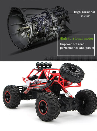 1:12 4WD RC Bil 2.4G Radiostyrd Terrängbil