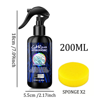 Car Water Repellent Spray Anti Rain Coating For Cars Glass Hydrophobic Anti-rain Liquid Windshield Mirror Mask Auto Chemical Age